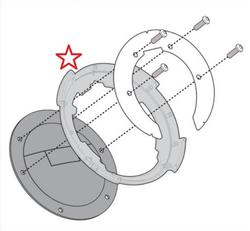 Tanklock kiinnike