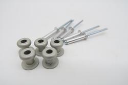 Buster Kuomun nipukka 11 mm + niitti 4x20, pakkauksessa 5 kpl