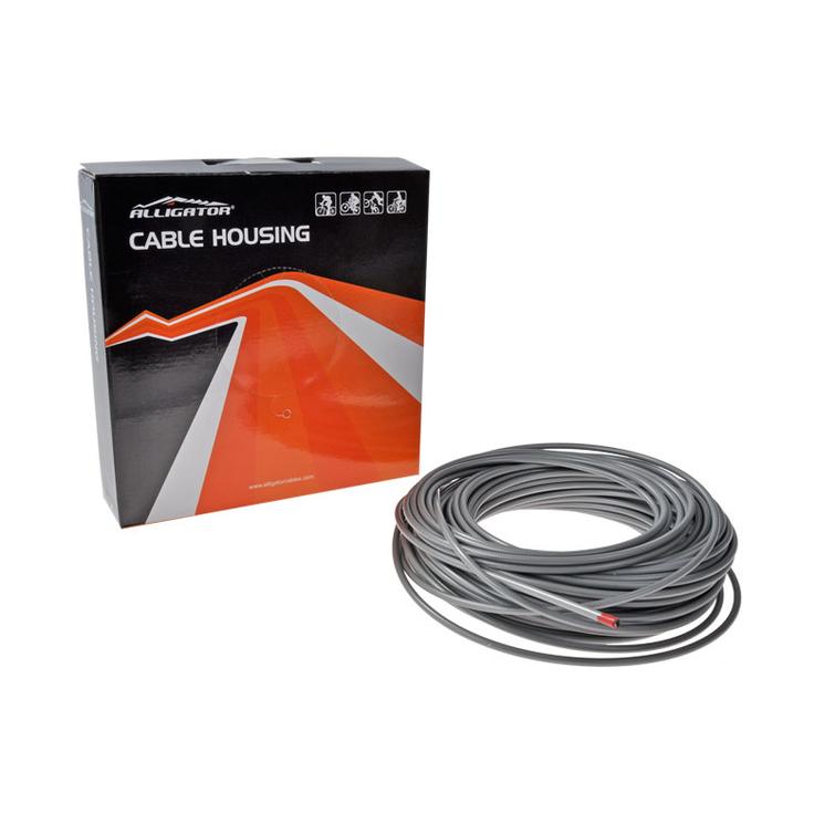 Vaijerin Kuori 2,5/5,3mm harmaa 30m