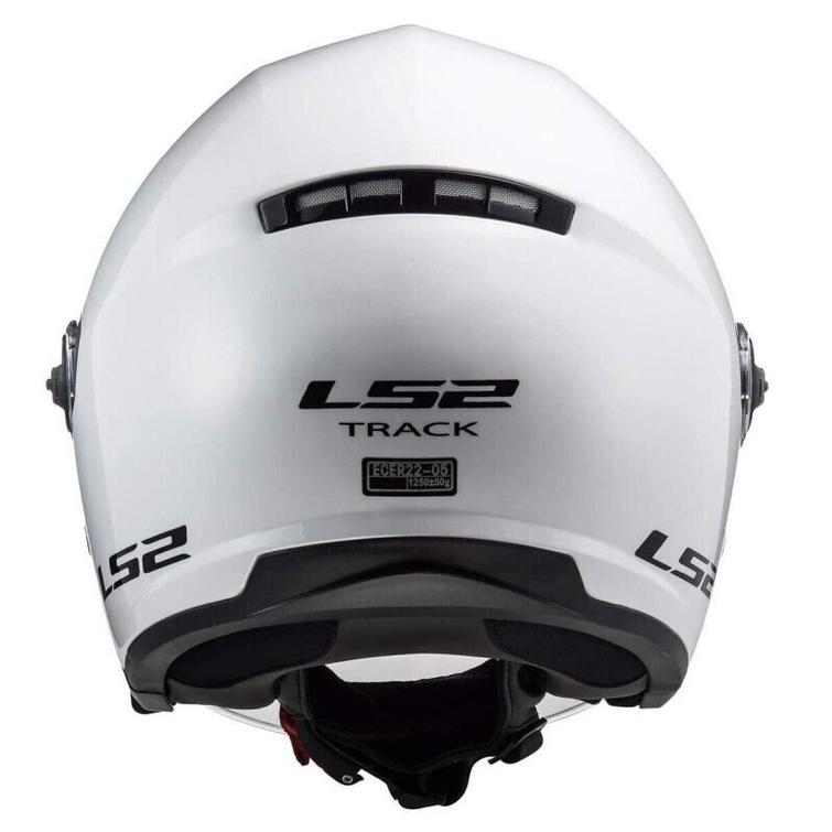 LS2 OF569 Track Single Mono Helmet white