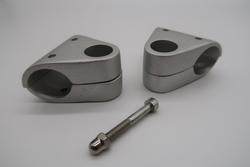 Hankain, kaiteeseen 25mm / 1 srj (oikea + vasen)