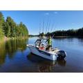 Suvi 47 Duo Fisher 2025 + Mercury F40 Elpt Efi uusi venepaketti