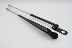 S&auml;&auml;dett&auml;v&auml; kaksoisvarsi 380 - 430 mm, Sopii &Oslash; 14 mm rihlatulle akselille