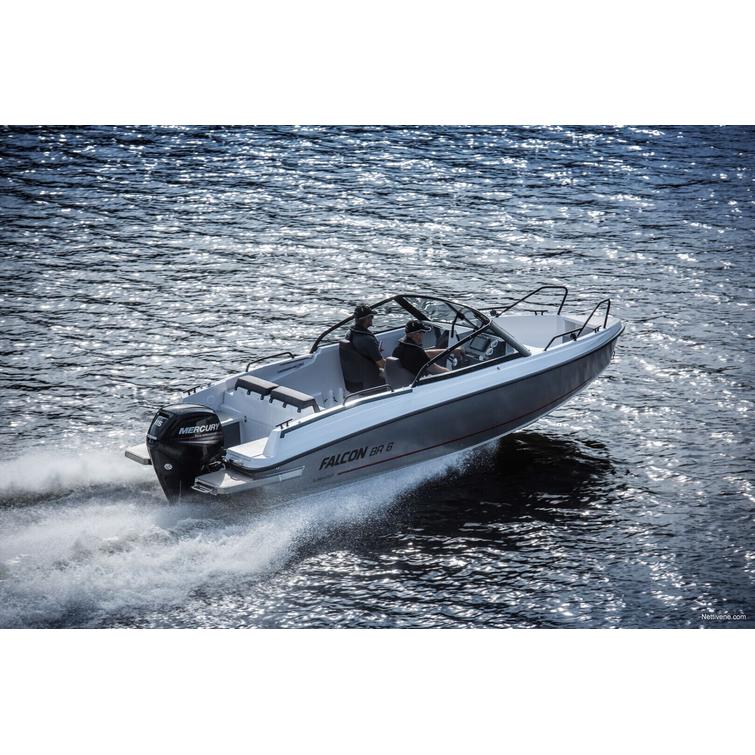 Falcon BR6 2025 + Mercury F115 uusi venepaketti