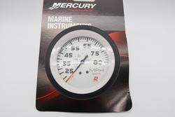 Nopeusmittari, valkea tausta 0-80 knts Quicksilver