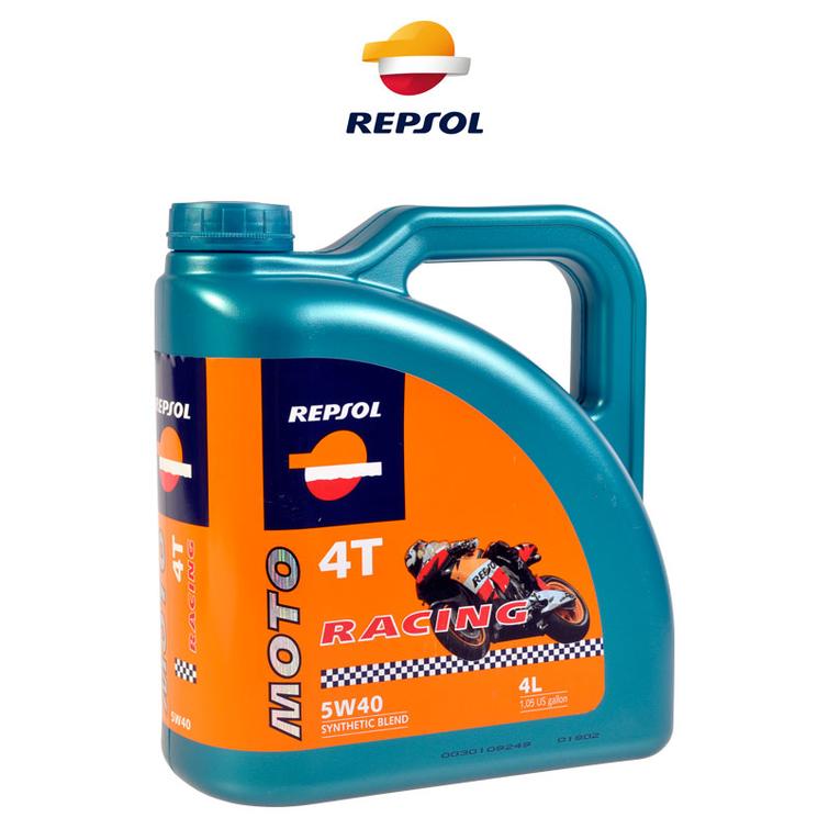 REPSOL MOTO RACING 4T 5W40, 4 litraa