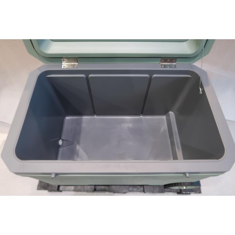 River RPX 70L vihreä kylmälaukku, pyörillä