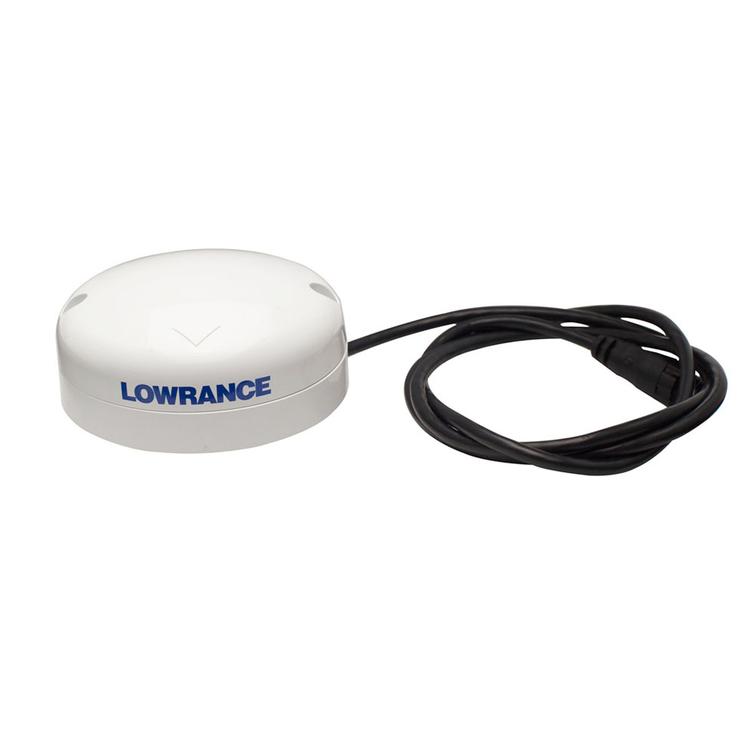Lowrance Point-1 10Hz GPS antenni/sähkökompassi, NMEA2000 verkkoon, vedenpitävä