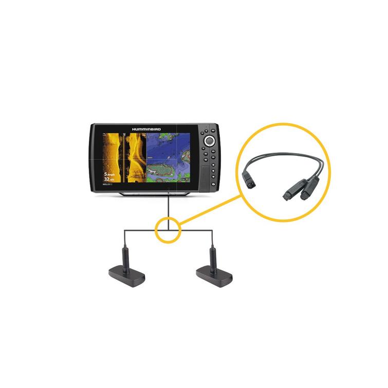 Humminbird Mega Side Imaging Y-kaapeli Helix  (H720056-1)