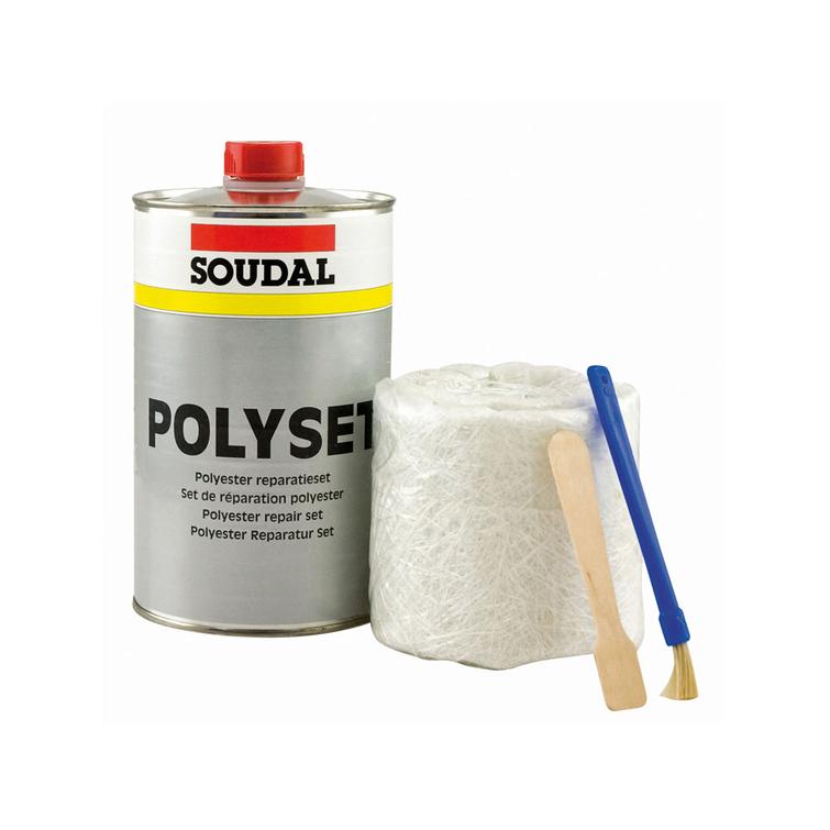 Soudal lasikuitukorjaussarja 250g