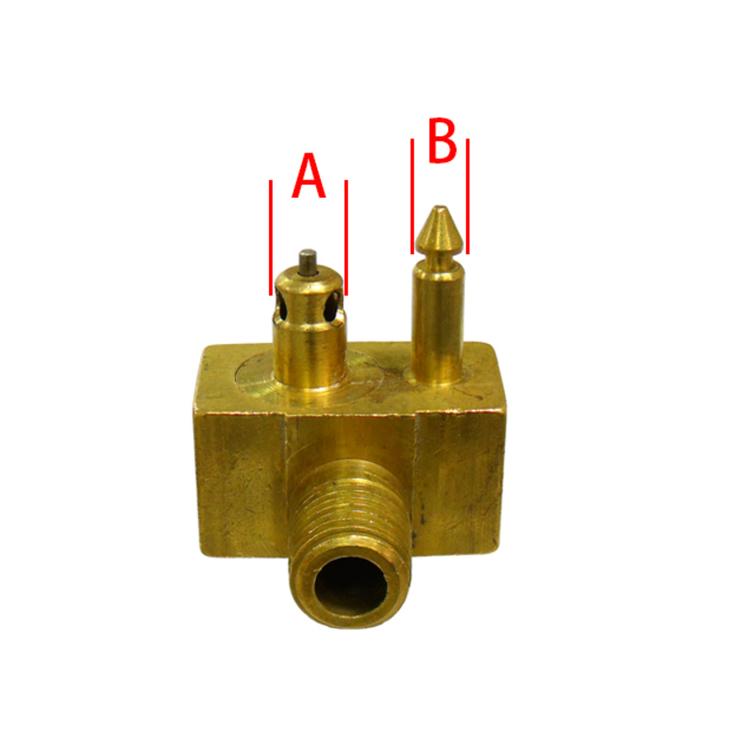 Sea-X polttoaineliitin tankkiin Yamaha/Mercury/Mariner, messinkinen