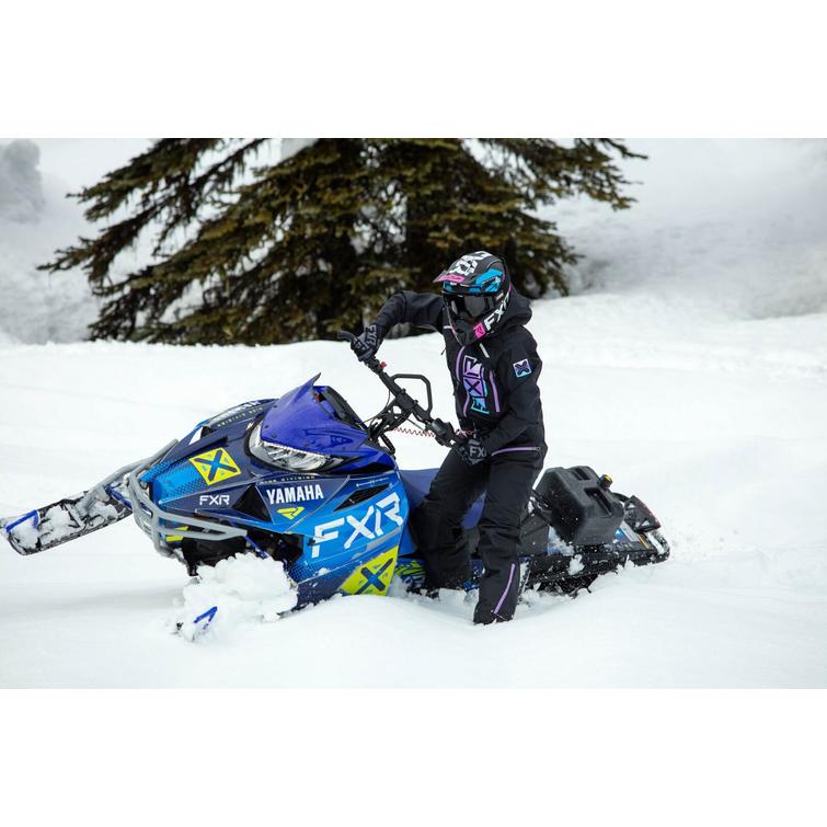 FXR Recruit F.A.S.T. naisten kelkkahaalari, musta / lila