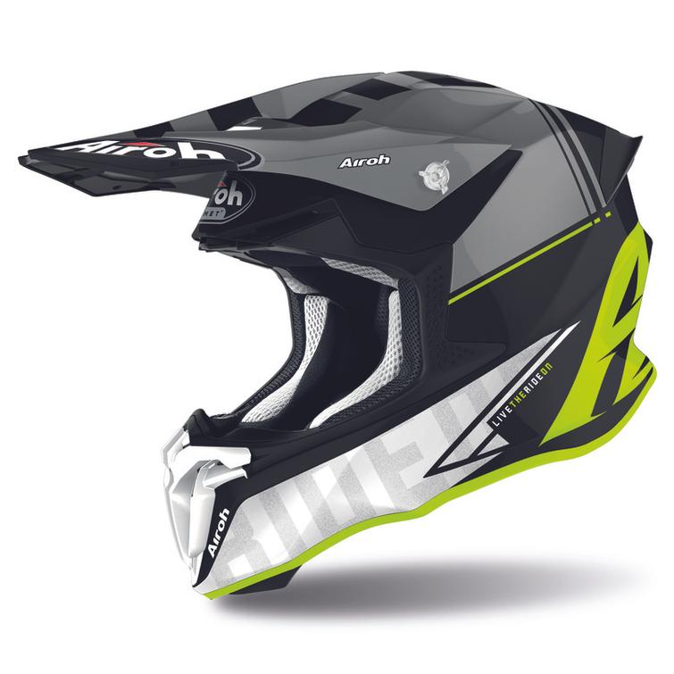 Airoh Kyp&auml;r&auml; Twist 2.0 Tech Keltainen Matta