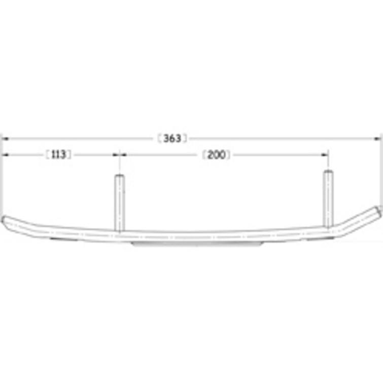 SnoPro Ohjausrauta Sport Touring 75&deg; Polaris 88-135