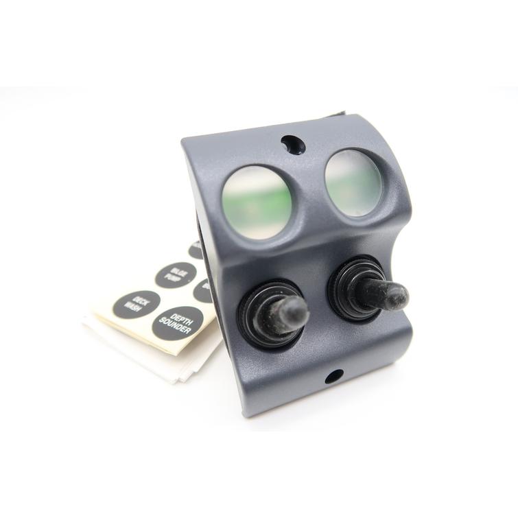 Katkaisinpaneeli, 2- keinukytkintä