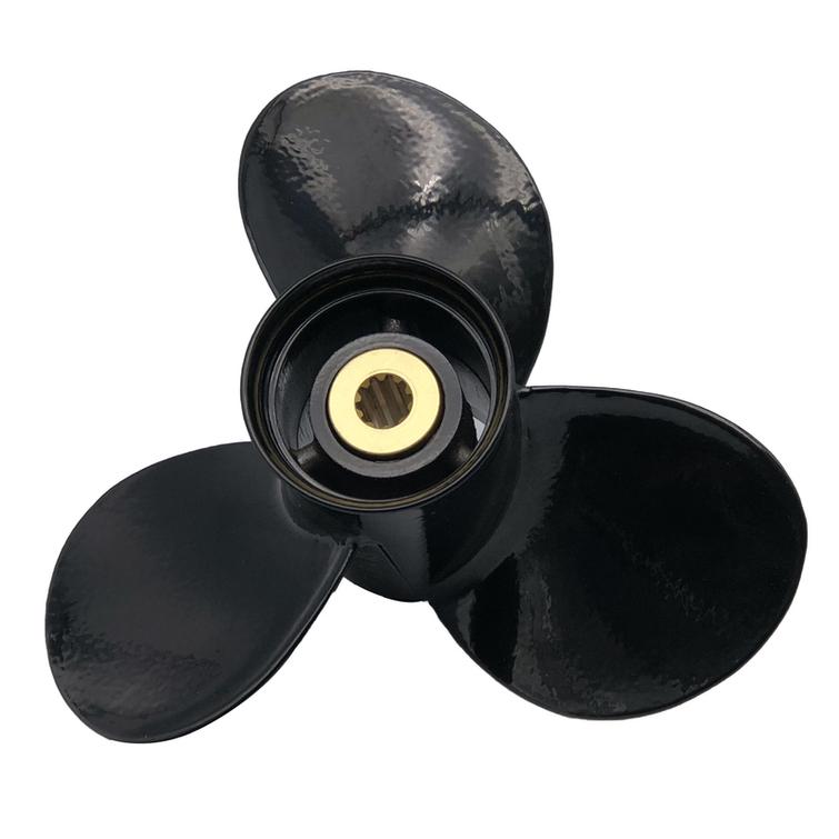 Potkuri Suzuki 9-1/4 x 11, DF9.9A/F15A/DF20, alumiinia, musta