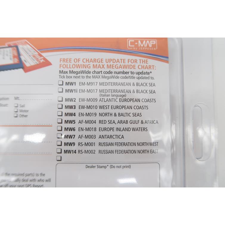 C-Map Max Mega Wide MW4 karttakortti pohjoismaat / C-tyypin kortti