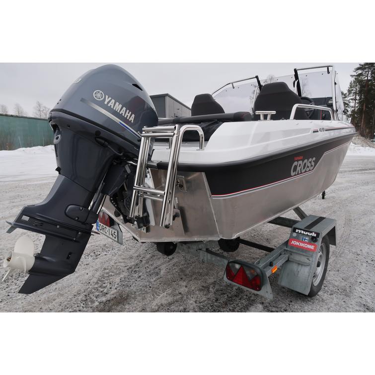Yamarin Cross 49 BR 2023 + Yamaha F60 Fetl uusi venepaketti