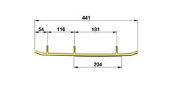 Ohjainrauta Freeride Polaris