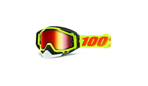 Racecraft Attack Snow Goggle Yellow - Red Mir. L.