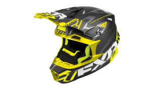 FXR Blade Vertical Helmet Black/Hi-Vis 