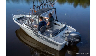 Suvi 50 Duo Fisher 2023 + Yamaha F50 uusi venepaketti perähyttikuomulla ja tyynysarjalla