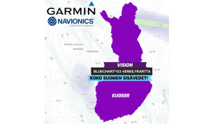 Bluechart G3 Vision karttakortti Suomen järvet (VEU055R) 