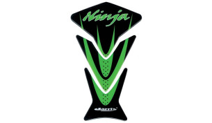 Tankinsuoja Puzzle Line Kawasaki Ninja, vihreä/musta