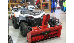Sportsman 570 EFI 60 km/h traktorimönkijä. 13 hv lumilingolla 2022